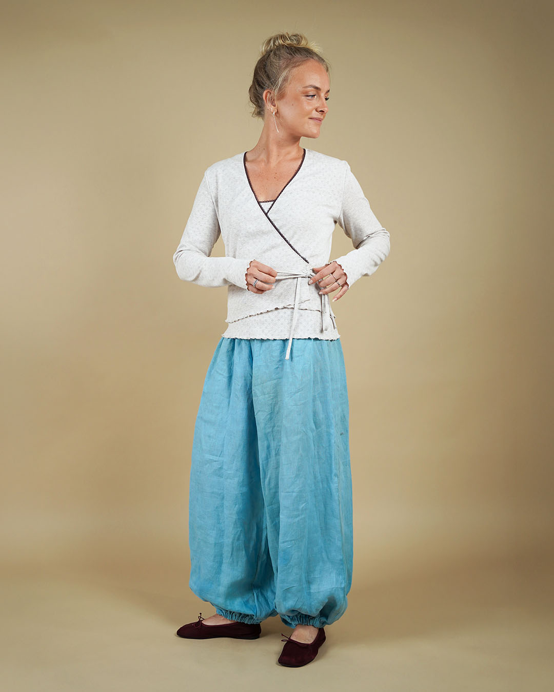 Wrap Blouse Womens Paper Pattern - Wardrobe by Me