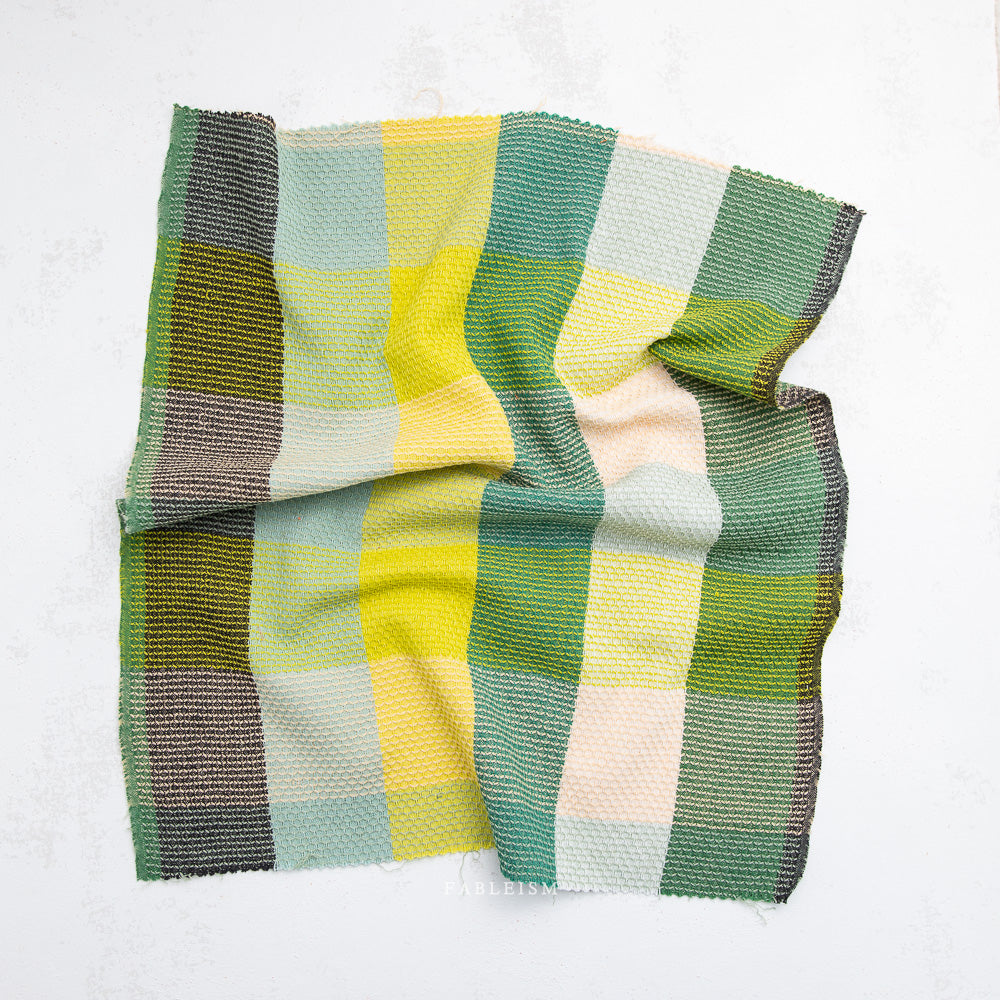 Waffle Happy Checkers - Limon - Fine & Dandy - Fableism Supply Co.