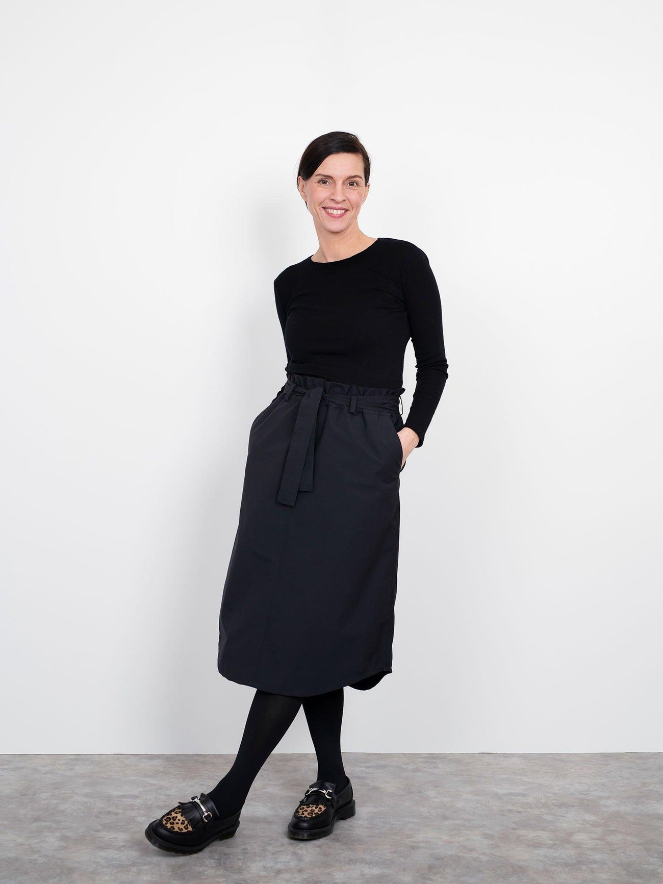 A - Line Midi Skirt Pattern - The Assembly Line - Simplifi Fabric