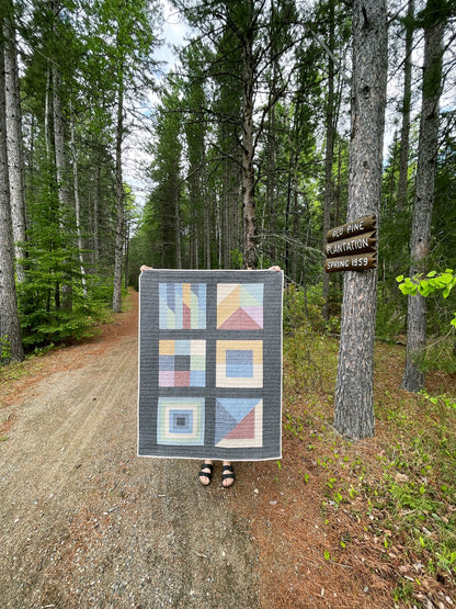 Boreal Forest Paper Pattern - The Blanket Statement Quilt Co.