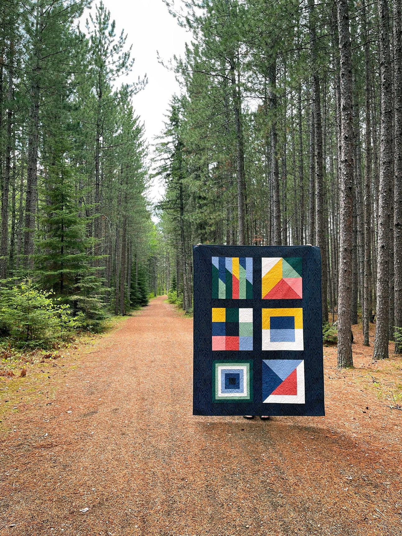 Boreal Forest Paper Pattern - The Blanket Statement Quilt Co.