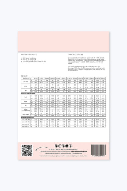 Aalto Sweatshirt - Named Clothing - Sewing Pattern - Simplifi Fabric