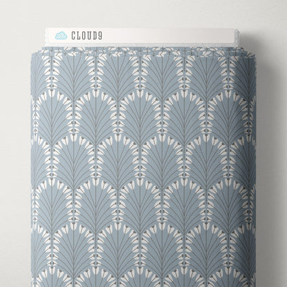 Adair - Blue - Coastal Calm - Amy MacCready - Cloud 9 Fabrics - Poplin - Simplifi Fabric