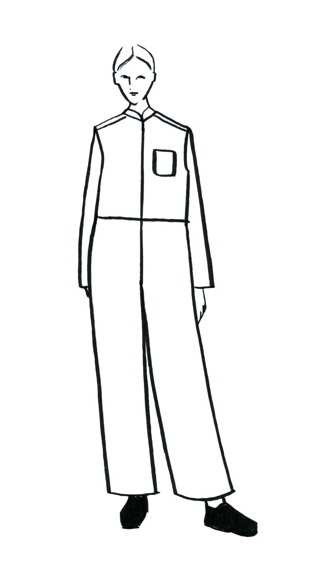 ALEXIS Jumpsuit by Kaisa Rissanen PDF Sewing Pattern - TAUKO - Simplifi Fabric