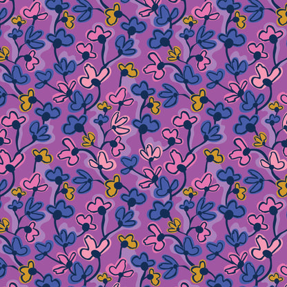 Alluring Vines - Wonder Jungle - Pip & Lo - Cloud 9 Fabrics - Poplin - Simplifi Fabric