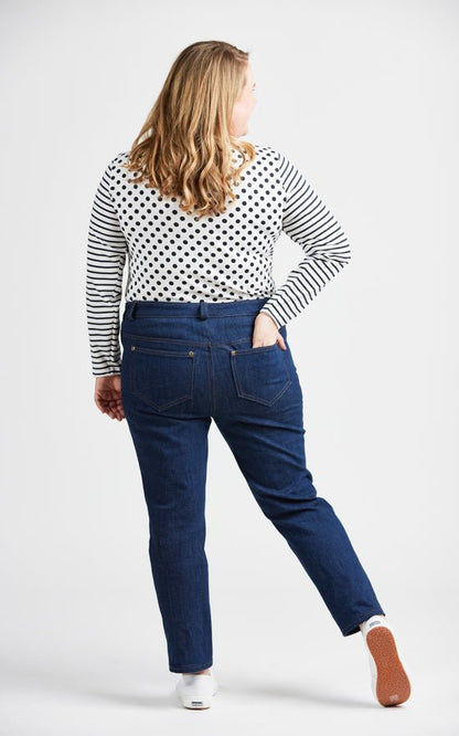 Ames Jeans Paper Pattern - Cashmerette - Simplifi Fabric