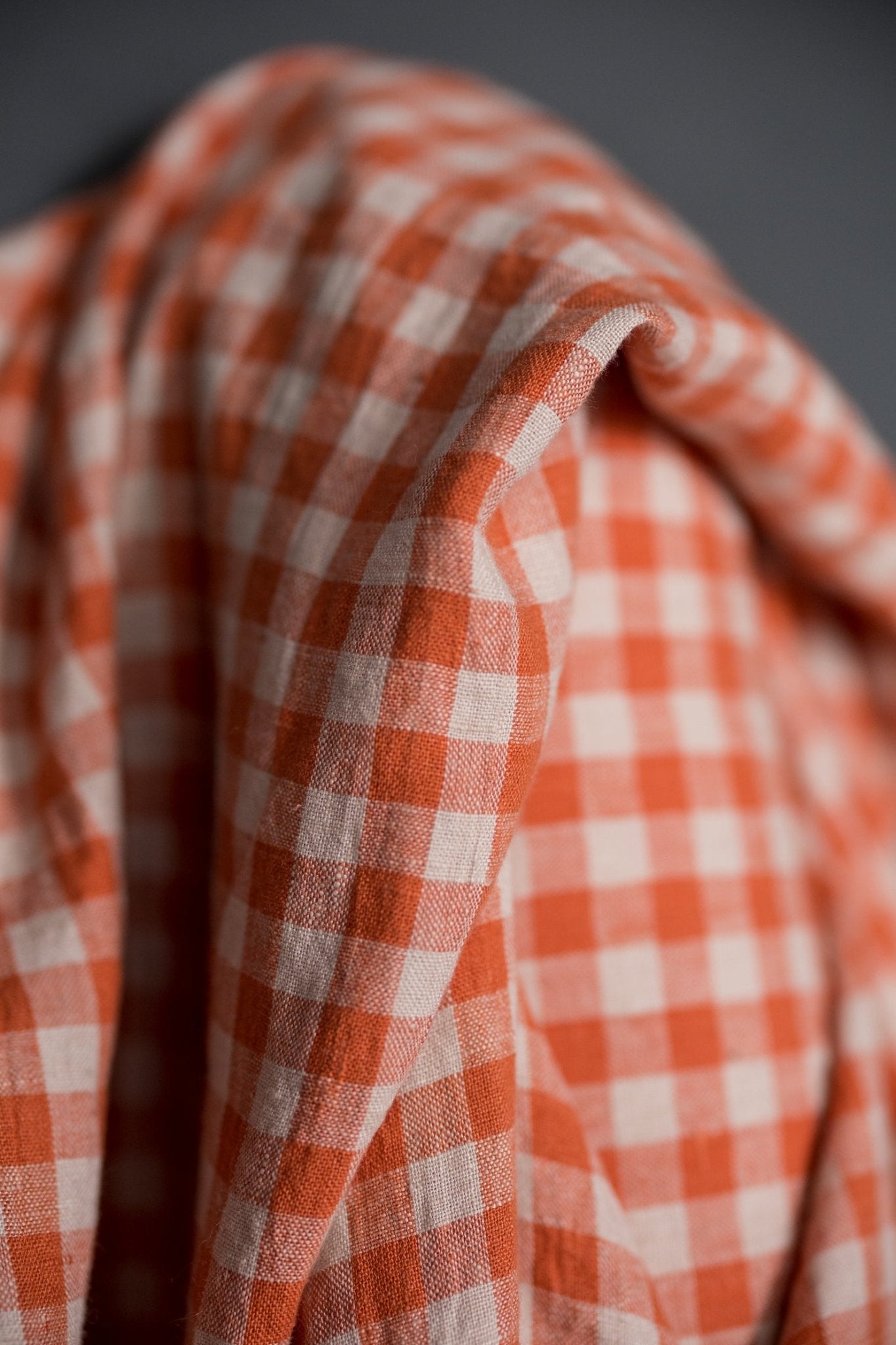 Amore Gingham Linen - European Import - Merchant & Mills - Simplifi Fabric