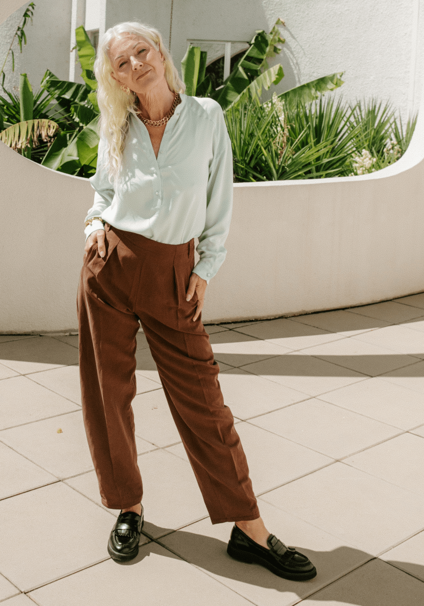 Andrea Trousers Paper Sewing Pattern - Maison Fauve - Simplifi Fabric