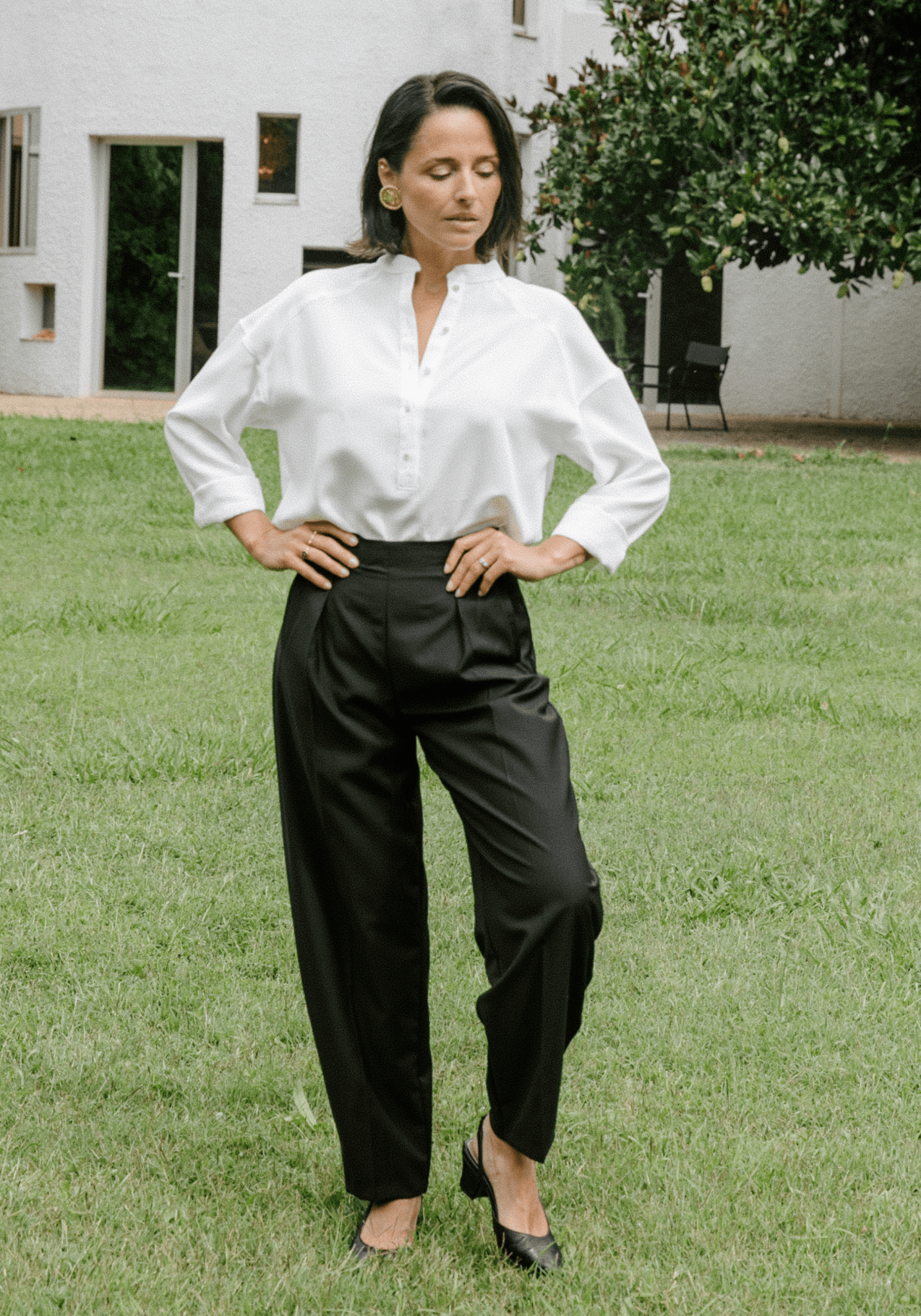 Andrea Trousers Paper Sewing Pattern - Maison Fauve - Simplifi Fabric