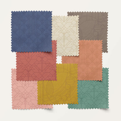 April Showers - Stone Gray - FLW Tone On Tone - Frank Llyod Wright - Cloud 9 Fabrics - Poplin - Simplifi Fabric