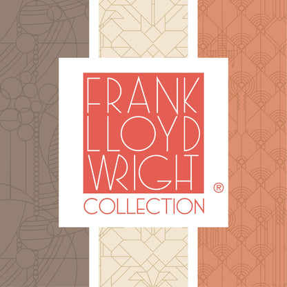 April Showers - Stone Gray - FLW Tone On Tone - Frank Llyod Wright - Cloud 9 Fabrics - Poplin - Simplifi Fabric