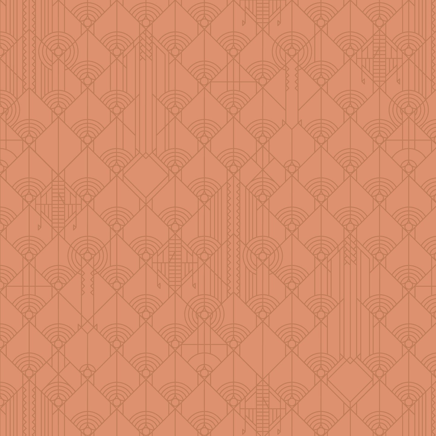 April Showers - Sun Tan - FLW Tone On Tone - Frank Llyod Wright - Cloud 9 Fabrics - Poplin - Simplifi Fabric