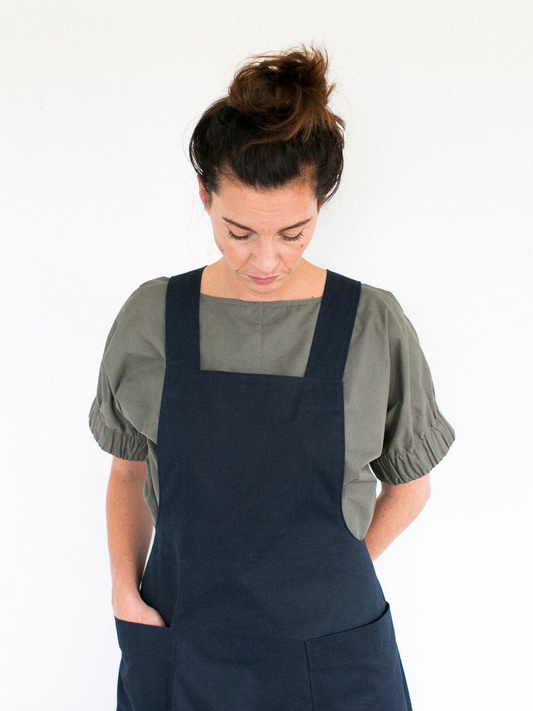 Apron Dress Pattern - The Assembly Line - Simplifi Fabric