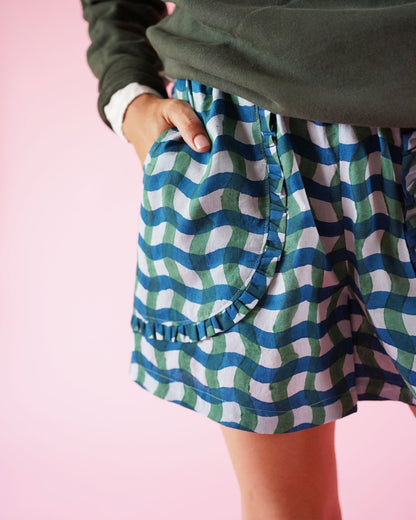 Apron Pocket Pants PDF Pattern - Matchy Matchy Sewing Club - Simplifi Fabric