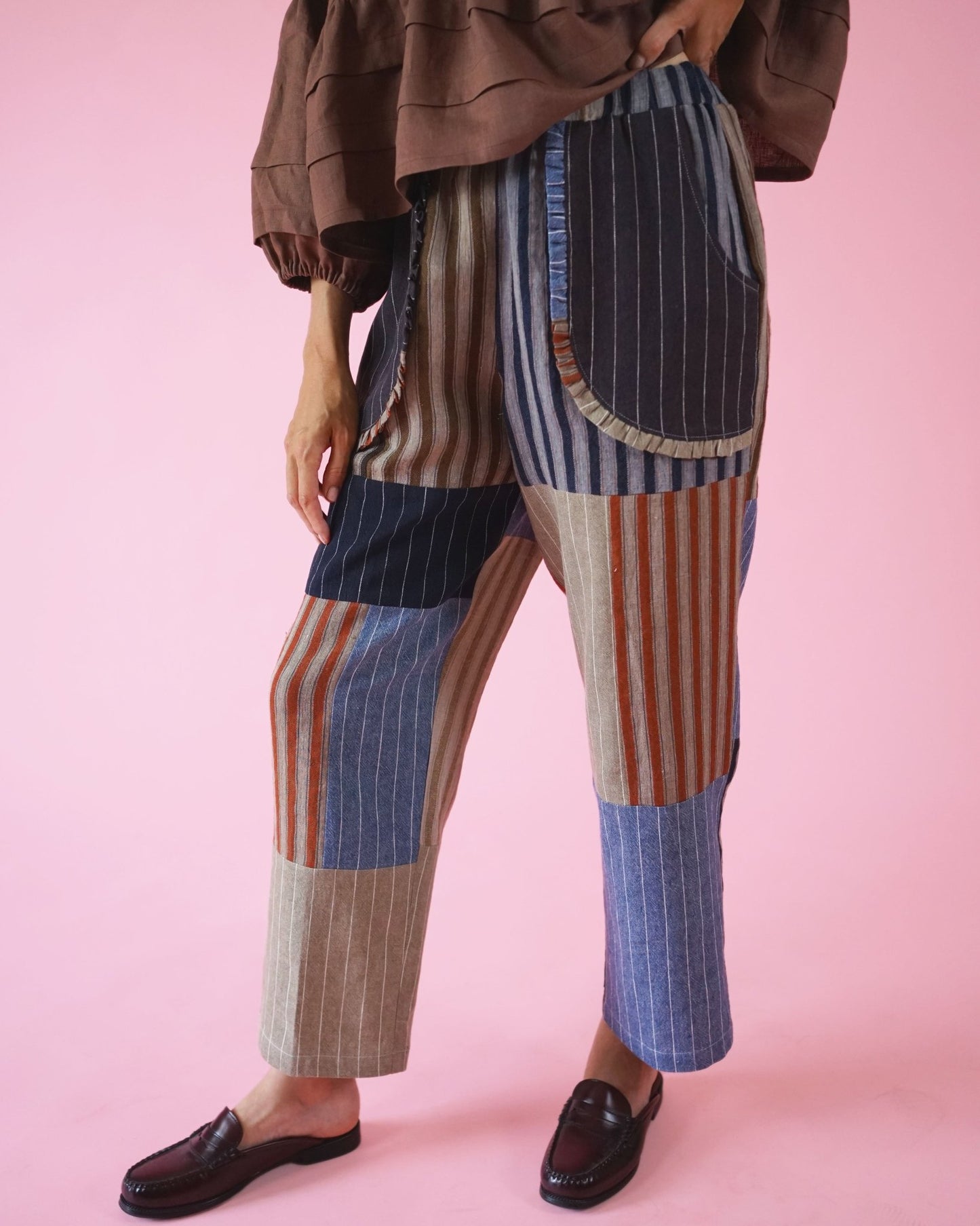 Apron Pocket Pants PDF Pattern - Matchy Matchy Sewing Club - Simplifi Fabric