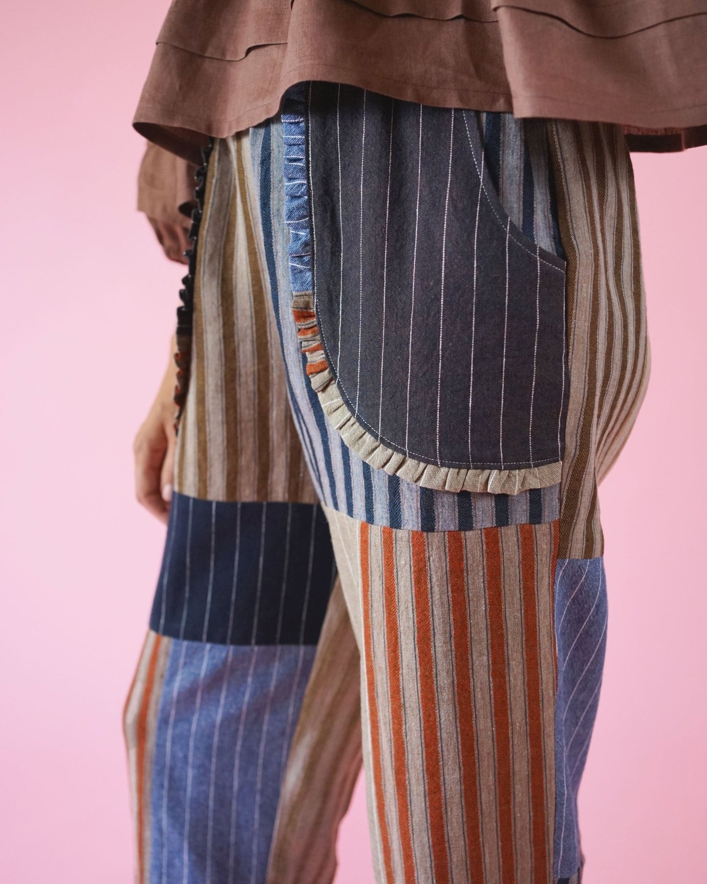 Apron Pocket Pants PDF Pattern - Matchy Matchy Sewing Club - Simplifi Fabric