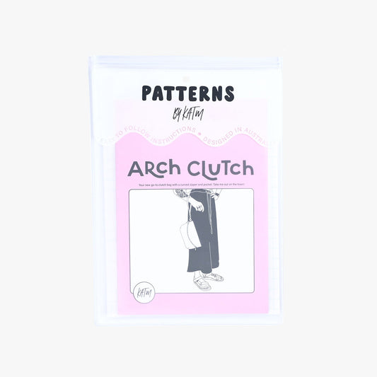 Arch Clutch - Paper Sewing Pattern - Kylie And The Machine - Simplifi Fabric