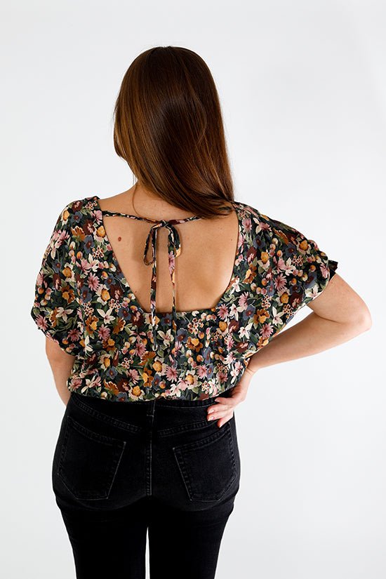 Aria Bubble - Shaped Top Pattern - Chalk + Notch - Simplifi Fabric