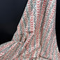 Crimson Arrow - Bagru Indian Cotton Block Print