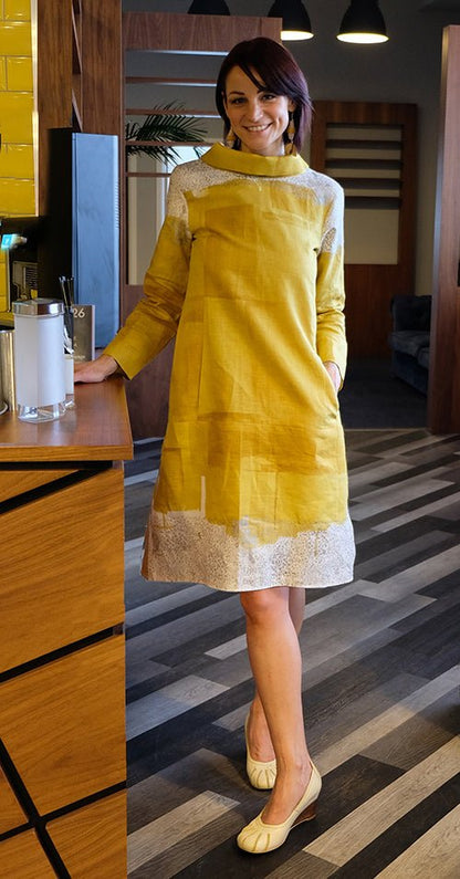 Artista Dress - Paper Sewing Pattern - Sew Different - Simplifi Fabric