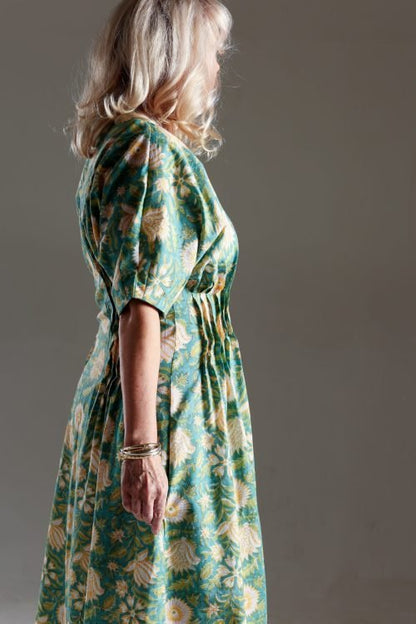 Arya Pleat Dress - Paper Sewing Pattern - Sew Different - Simplifi Fabric