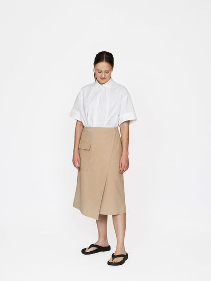 Asymmetrical Midi Skirt Pattern - The Assembly Line - Simplifi Fabric