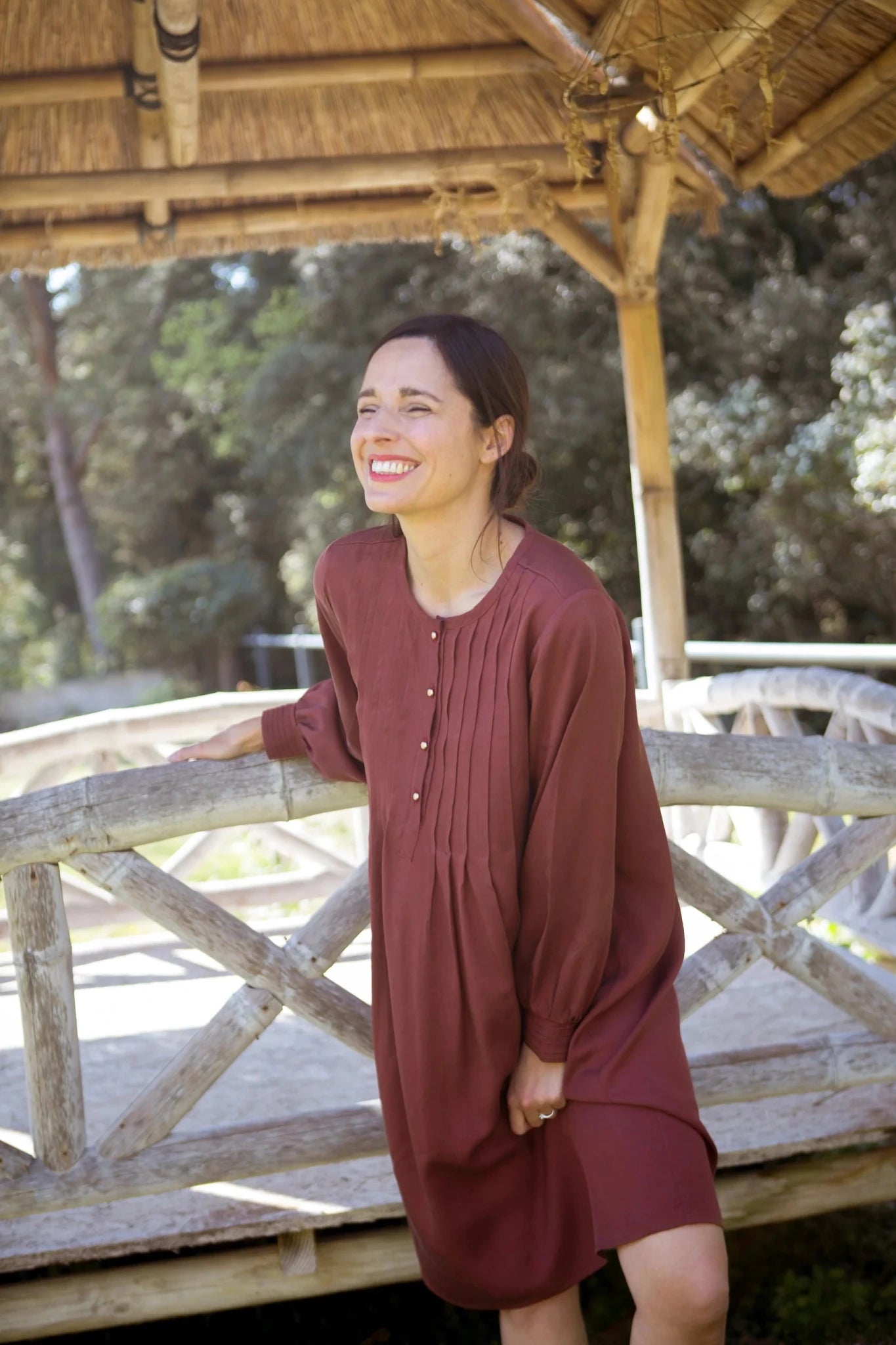 Atlas Shirt Dress Blouse Paper Sewing Pattern - Maison Fauve - Simplifi Fabric