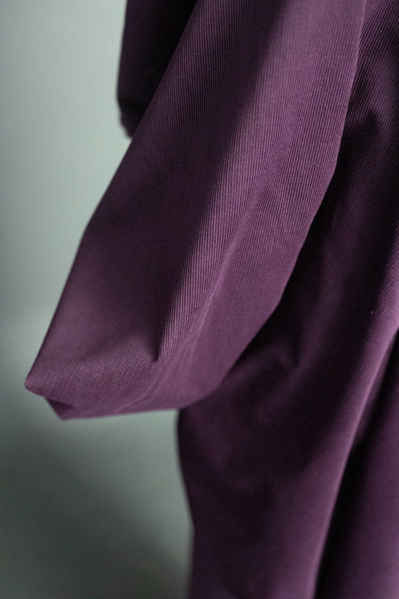 Aubergine Cotton Corduroy 14 Wale - Merchant & Mills - Simplifi Fabric