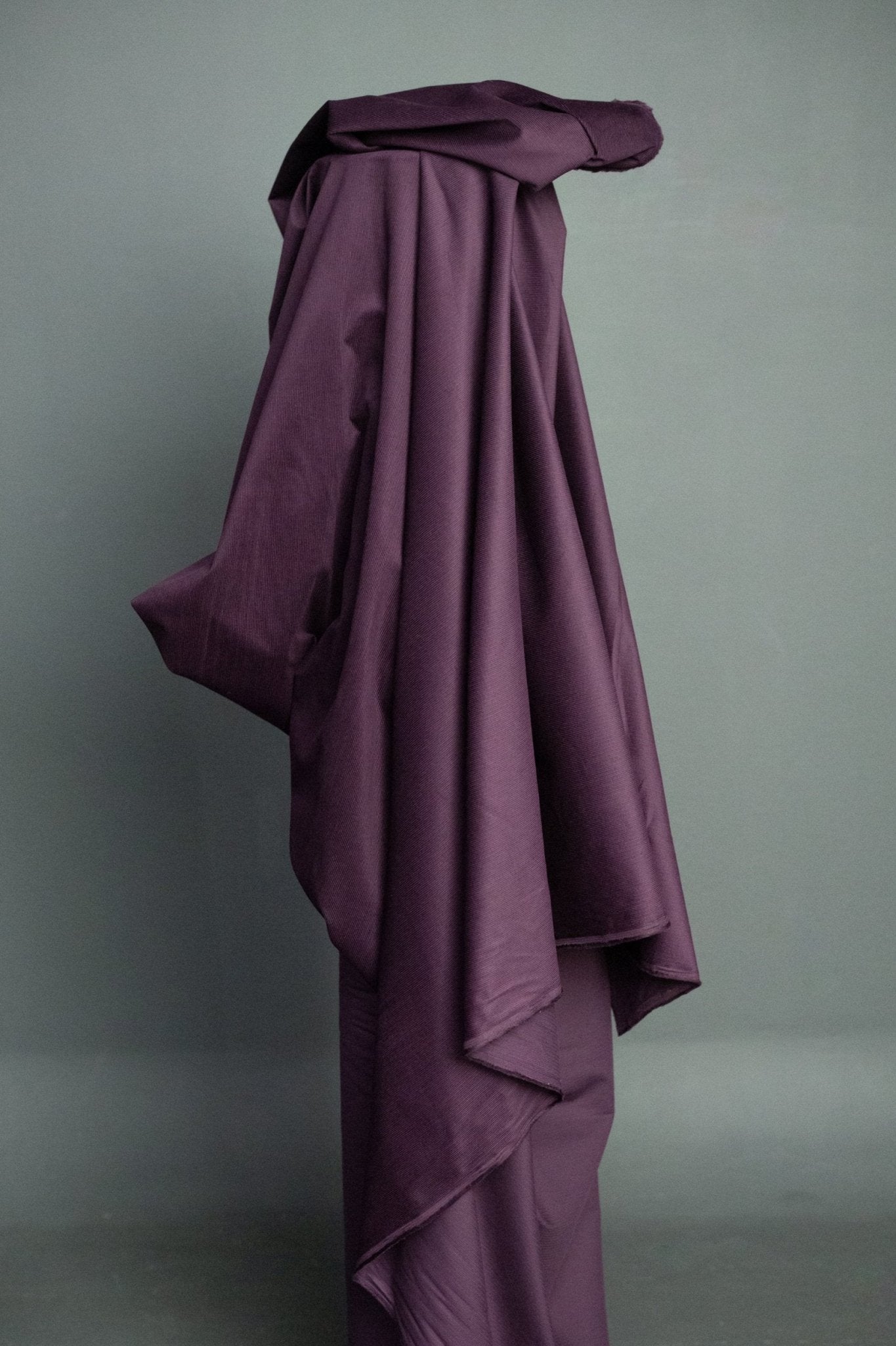 Aubergine Cotton Corduroy 14 Wale - Merchant & Mills - Simplifi Fabric