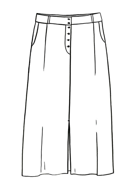 AURELIA Blouse, Dress + Skirt by Mila Moisio PDF Sewing Pattern - TAUKO - Simplifi Fabric