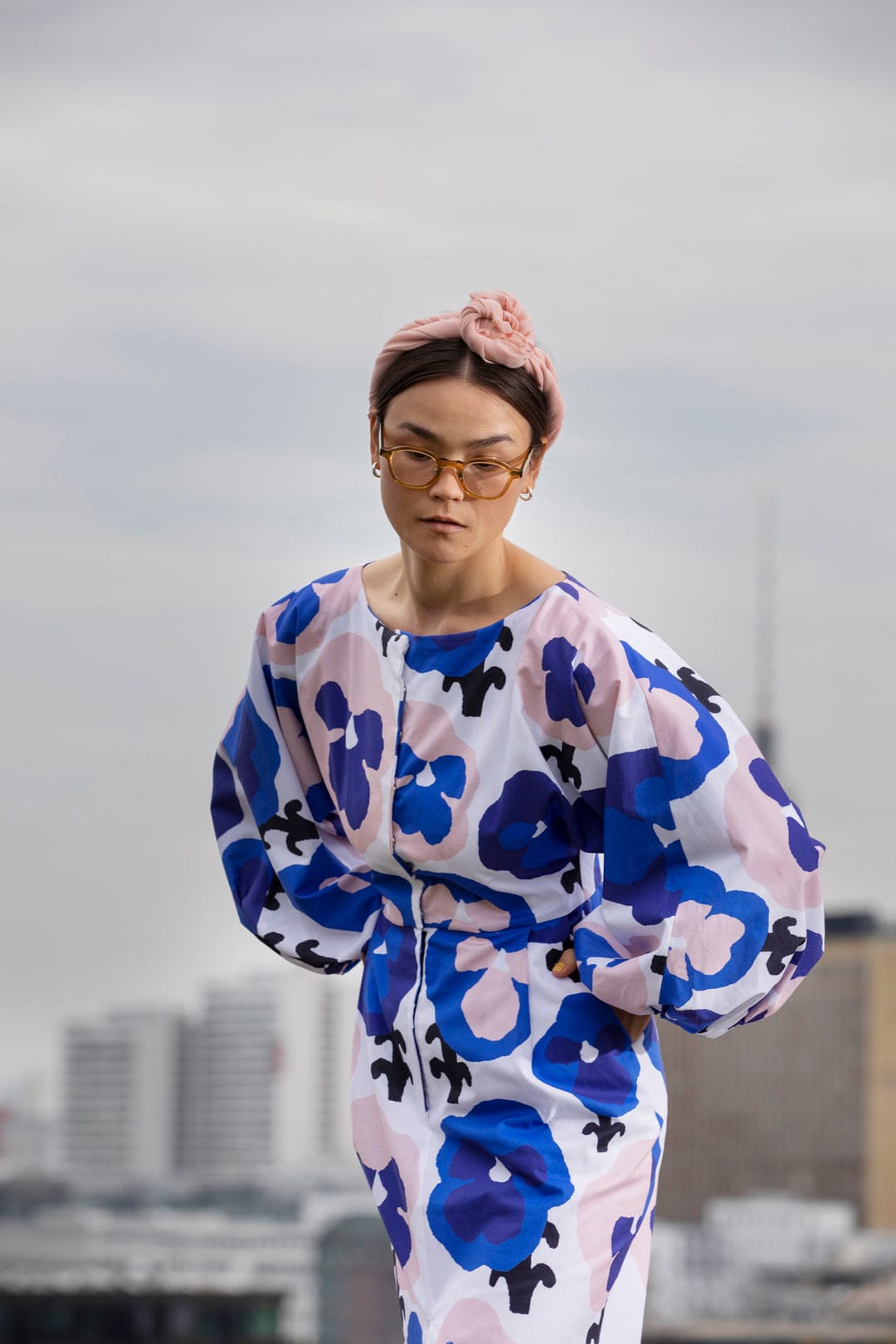 AURELIA Blouse, Dress + Skirt by Mila Moisio PDF Sewing Pattern - TAUKO - Simplifi Fabric