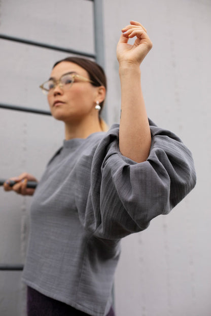 AURELIA Blouse, Dress + Skirt by Mila Moisio PDF Sewing Pattern - TAUKO - Simplifi Fabric