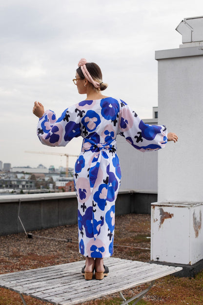 AURELIA Blouse, Dress + Skirt by Mila Moisio PDF Sewing Pattern - TAUKO - Simplifi Fabric