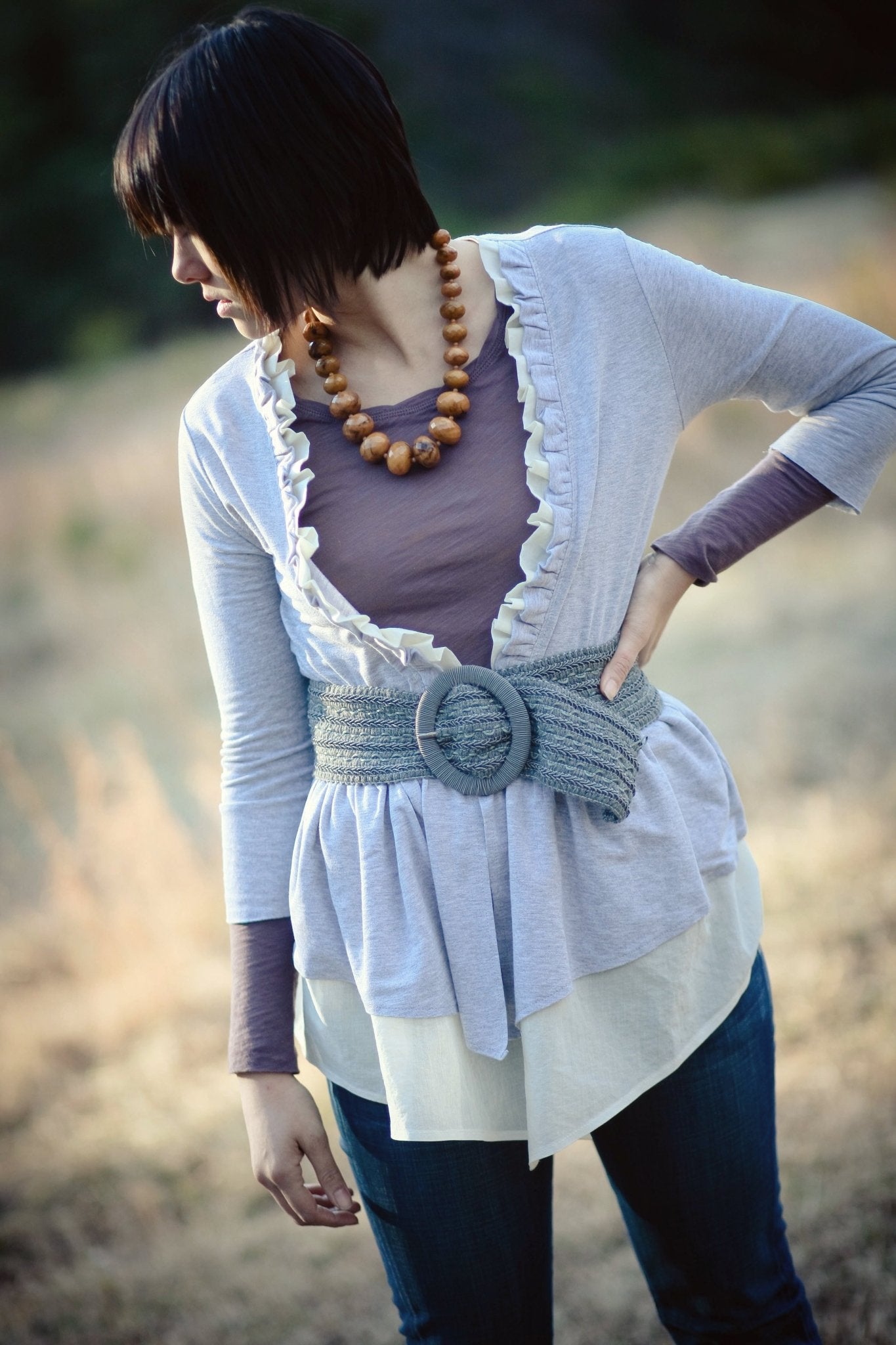 Aurelia Cardigan Paper Pattern - Sew Liberated - Simplifi Fabric