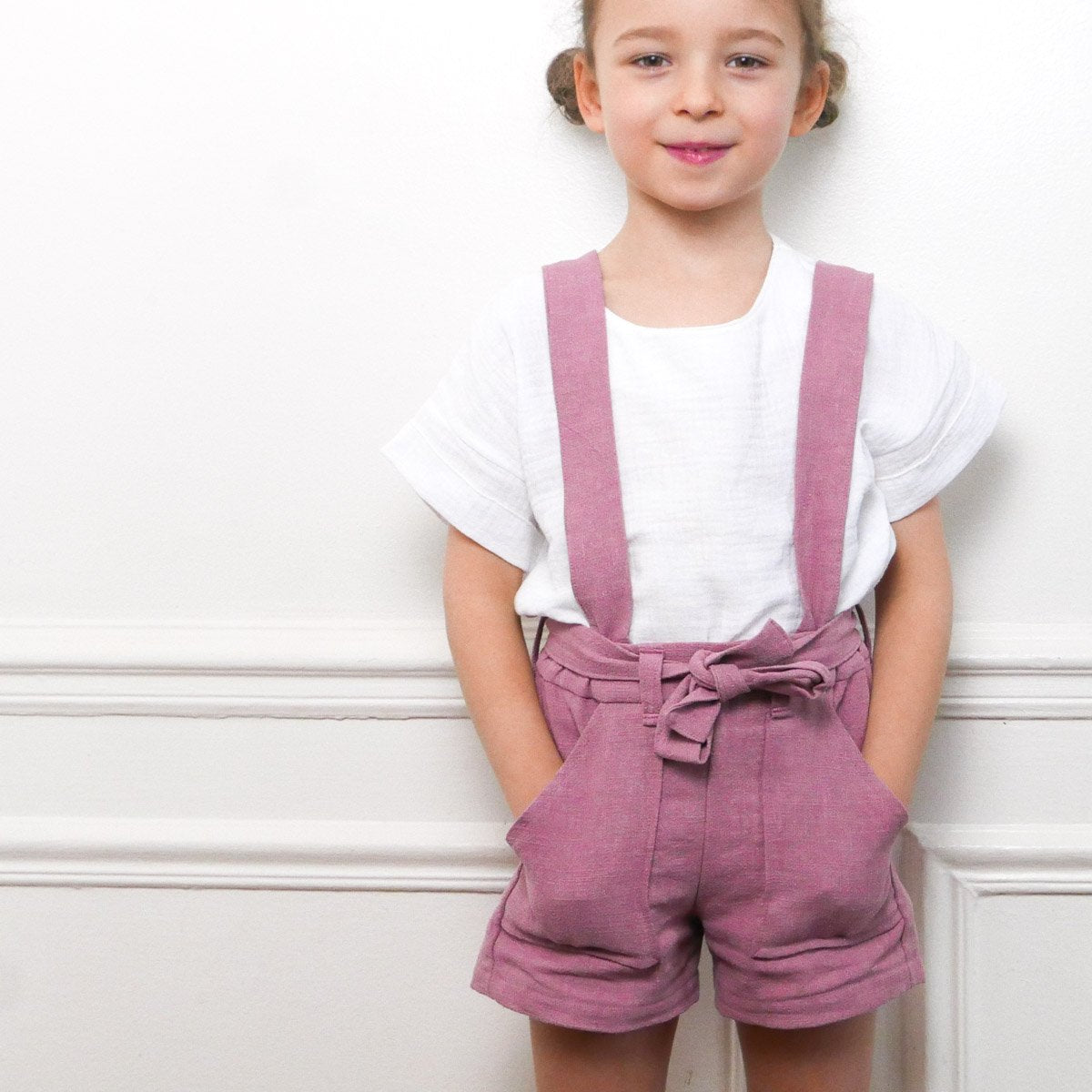 Avana Pants/Shorts Sewing Pattern - Girl 3/12Y - Ikatee - Simplifi Fabric