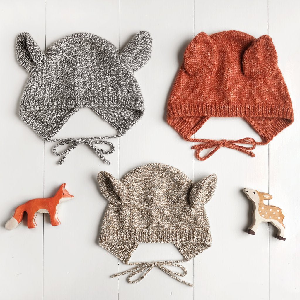 Baby + Child Animal Bonnet - Wiksten - Knitting Pattern - Simplifi Fabric