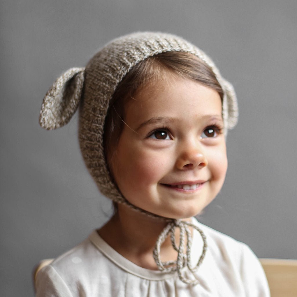 Baby + Child Animal Bonnet - Wiksten - Knitting Pattern - Simplifi Fabric