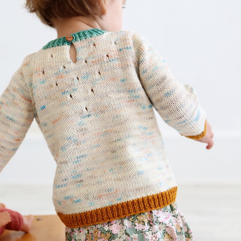 Baby + Toddler Iris Pullover - Wiksten - Knitting Pattern - Simplifi Fabric