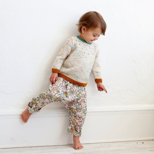 Baby + Toddler Iris Pullover - Wiksten - Knitting Pattern - Simplifi Fabric