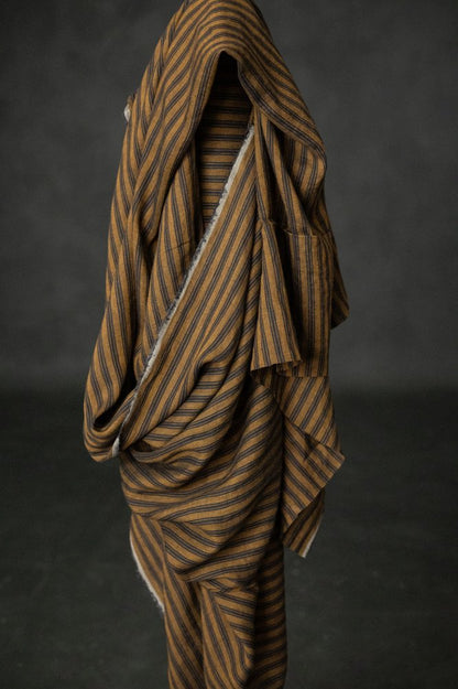 Balsam Stripe Laundered Linen - European Import - Merchant & Mills - Simplifi Fabric