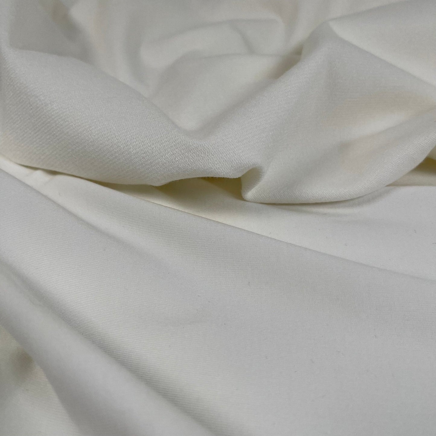 Bamboo Organic Cotton Stretch Terry - Natural - Simplifi Fabric