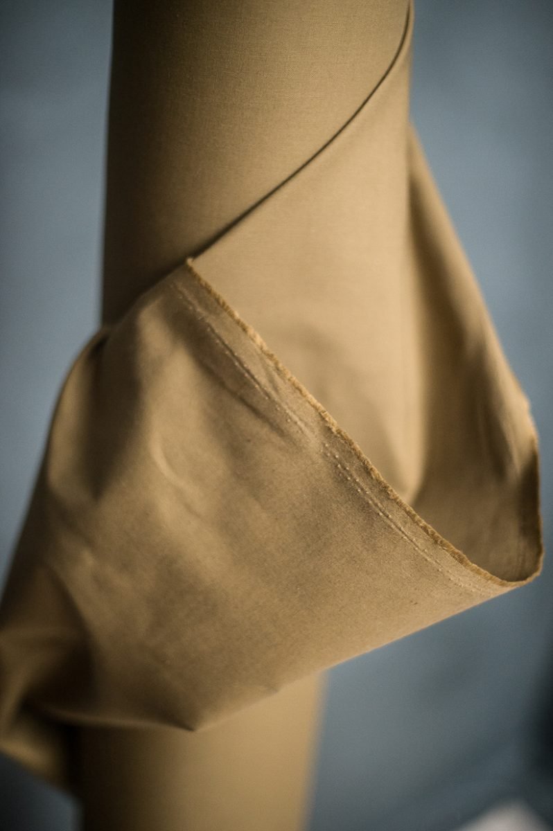 Barrier Lining (for Oilskin) - Tan - Merchant & Mills - Simplifi Fabric