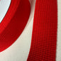 30mm Webbing - Bull's Eye Red - Japanese Import (sold per meter)