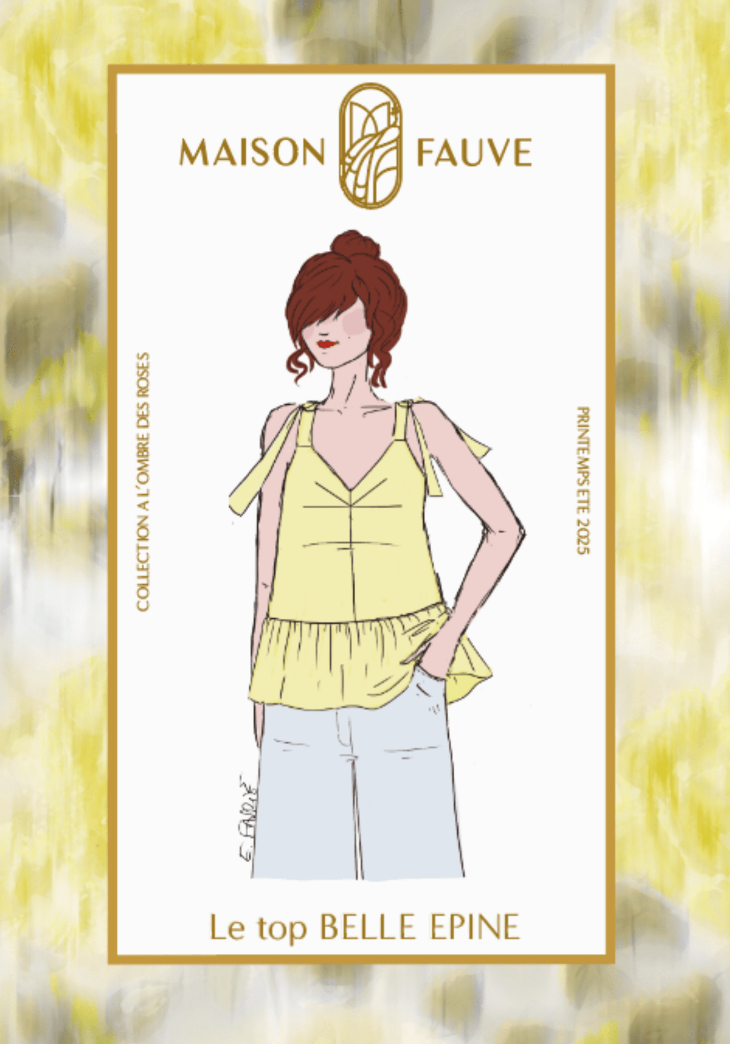 Belle Épine Paper Sewing Pattern - Maison Fauve - Simplifi Fabric