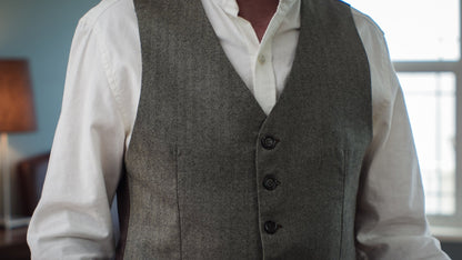 Belvedere Waistcoat Mens PDF Sewing Pattern - Thread Theory - Simplifi Fabric