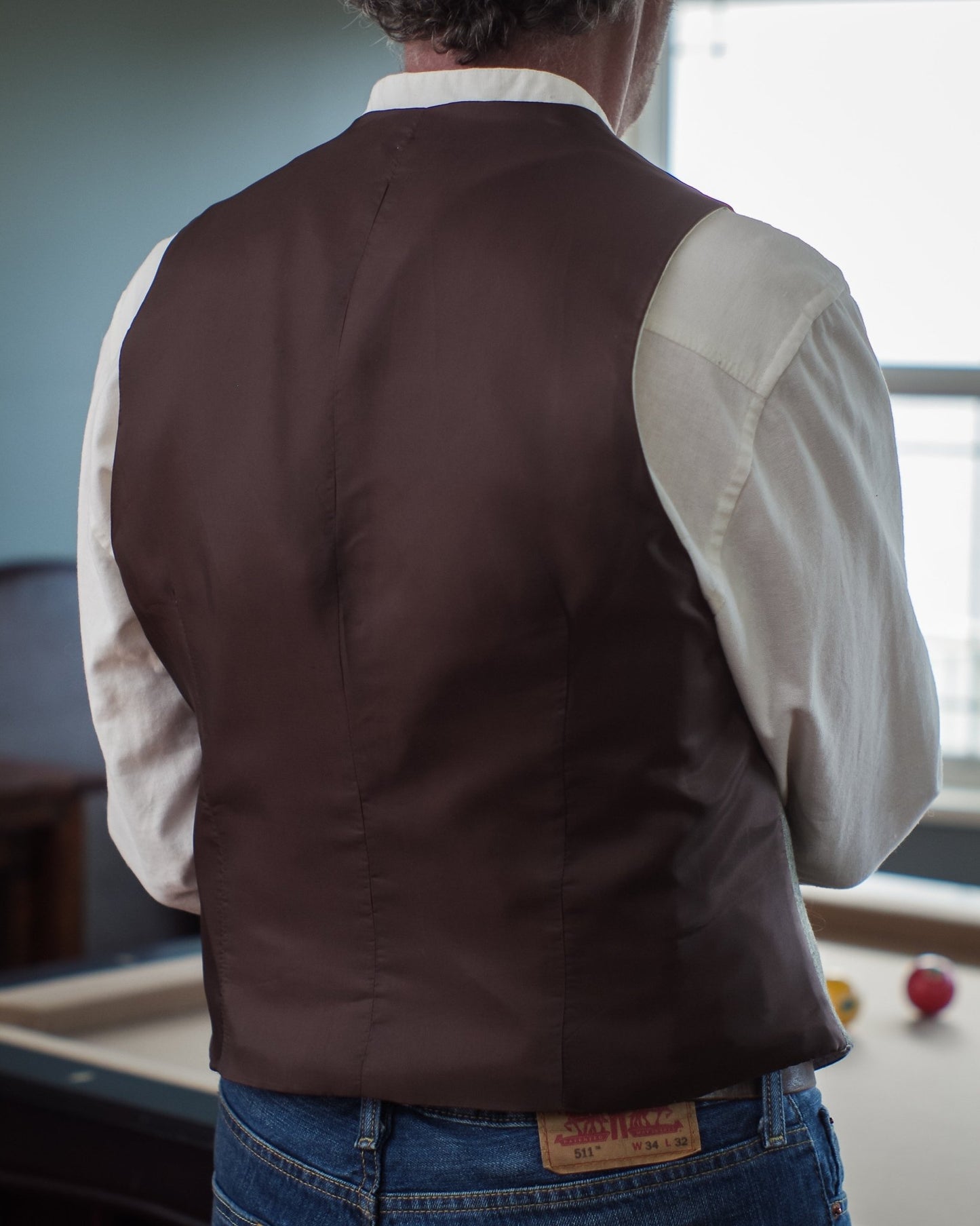 Belvedere Waistcoat Mens PDF Sewing Pattern - Thread Theory - Simplifi Fabric