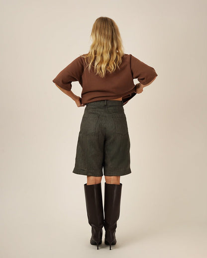 Bermuda Pants & Shorts Womens Paper Pattern - Wardrobe by Me - Simplifi Fabric