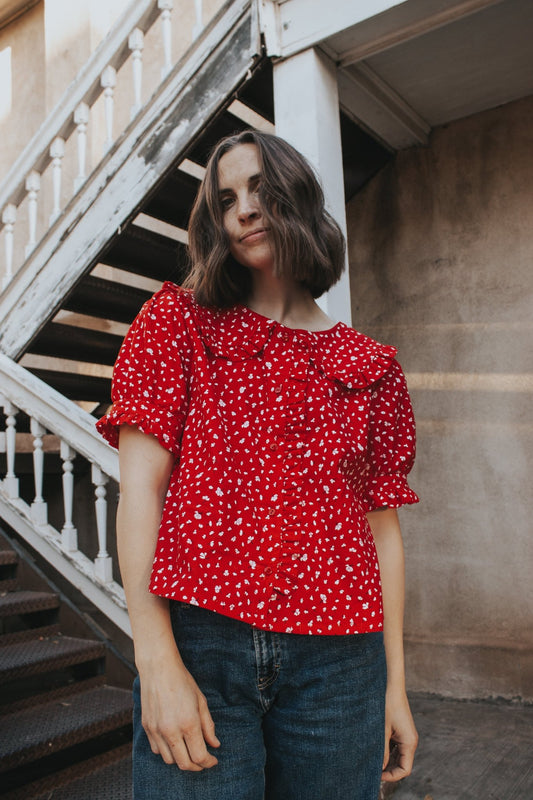 BETH Blouse PDF Sewing Pattern - Madswick - Simplifi Fabric