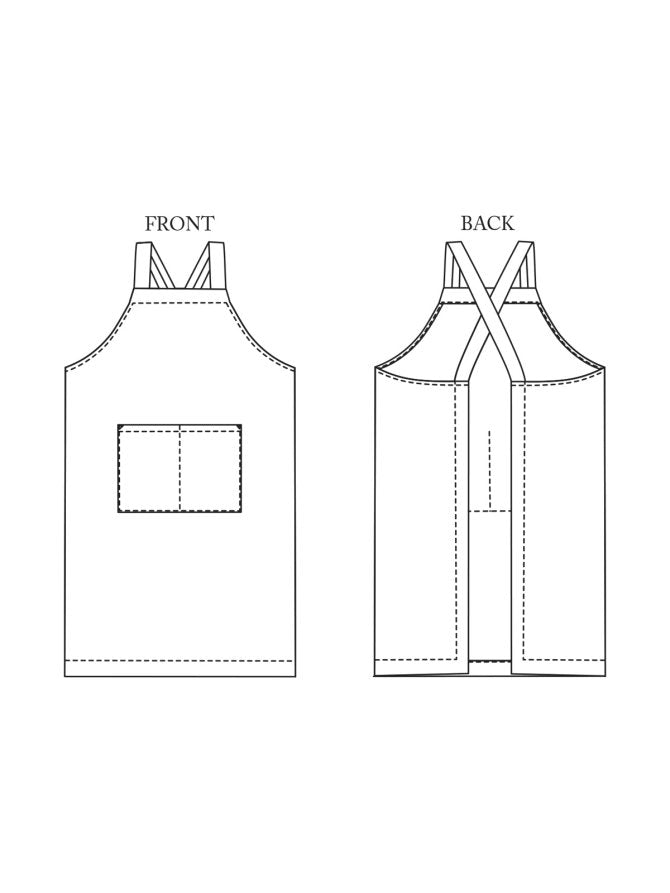 Betty Apron PDF Pattern - Merchant & Mills - Simplifi Fabric