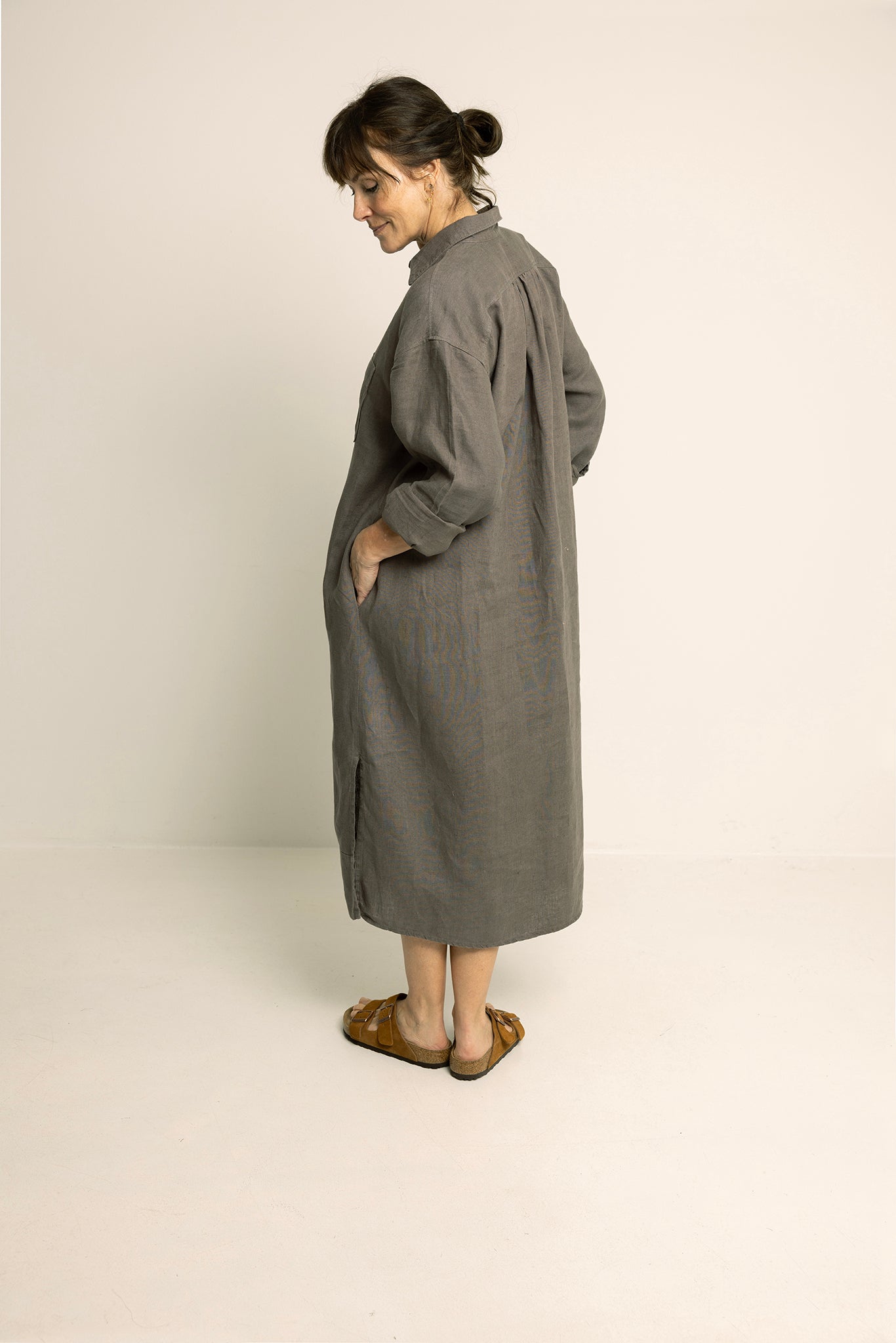 Big Shirt Dress Paper Pattern - Wardrobe by Me - Simplifi Fabric